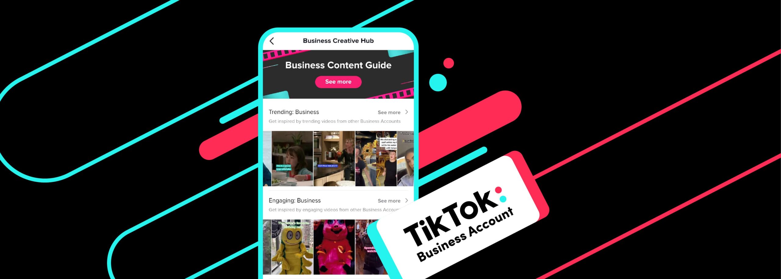 TikTok Business Creative Hub platform