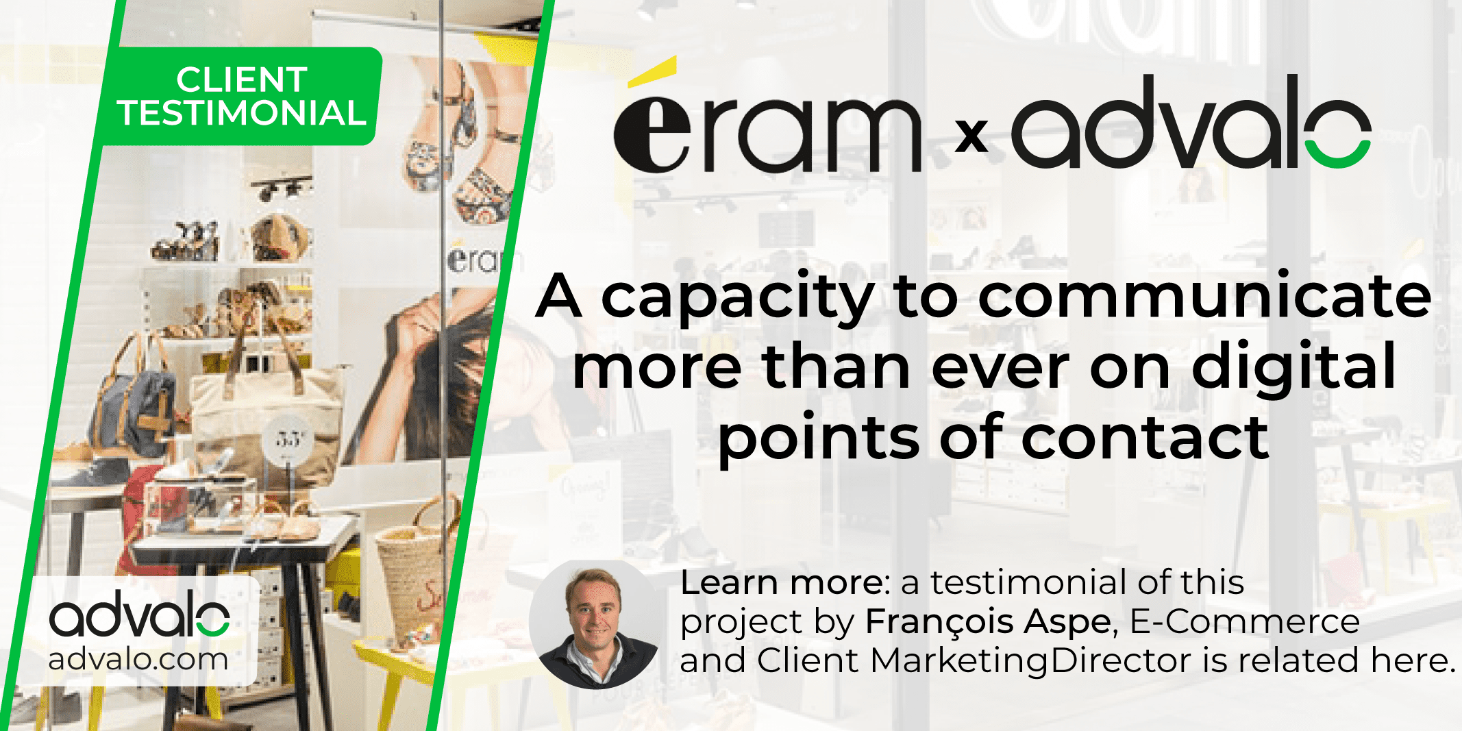 [CLIENT TESTIMONY] Eram saw a fourfold increase in its communications by opening new digital points of contact with its customers