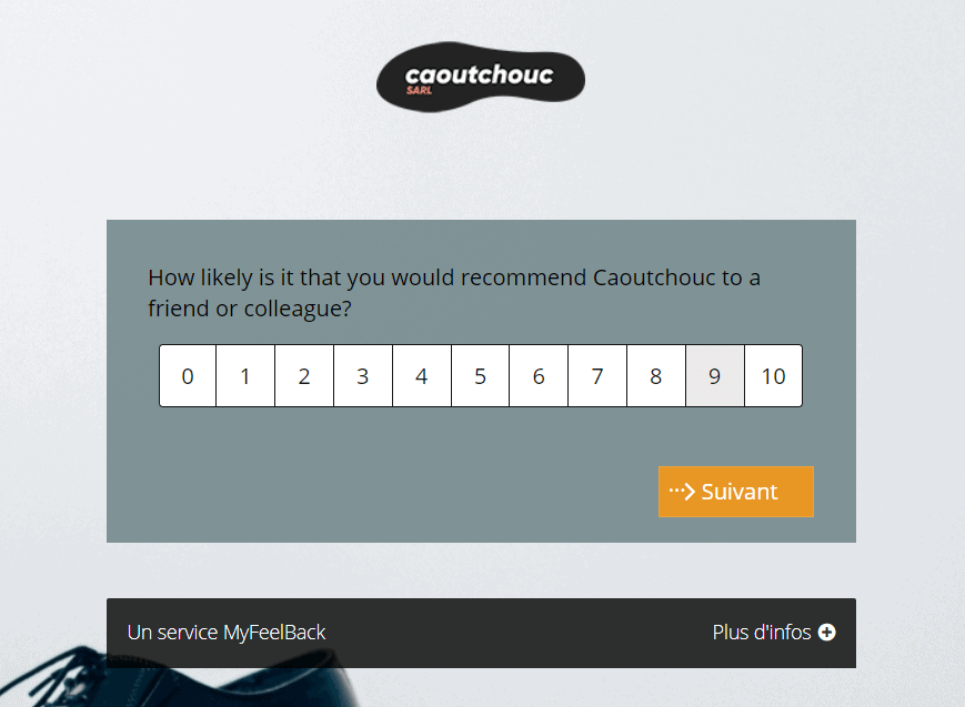 net promoter score question